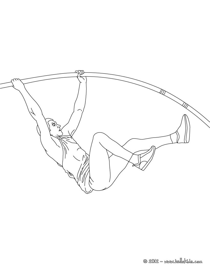 821x1050 High Jump Athletics Coloring Pages Best Image To Download Free
