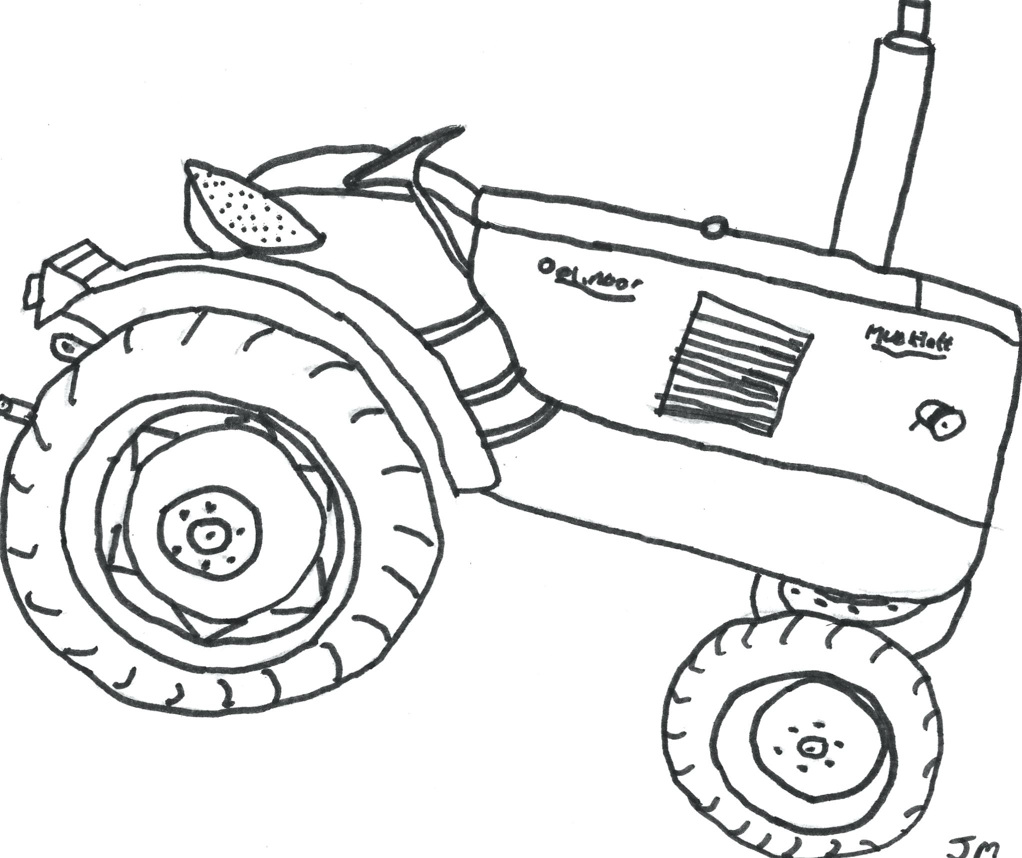 2044x1716 Coloring Pages ~ Tractor Coloring Pages Transport Farm Tractors