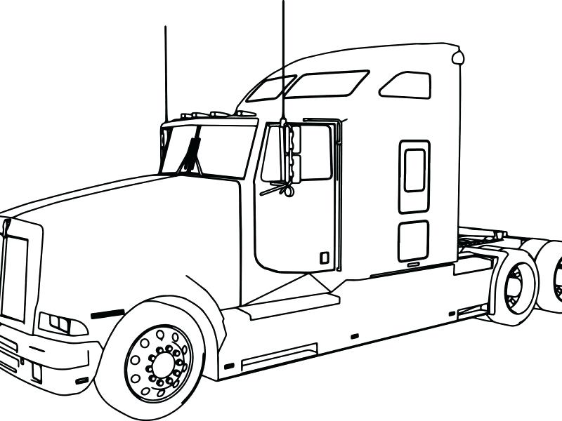 Trailer Coloring Page