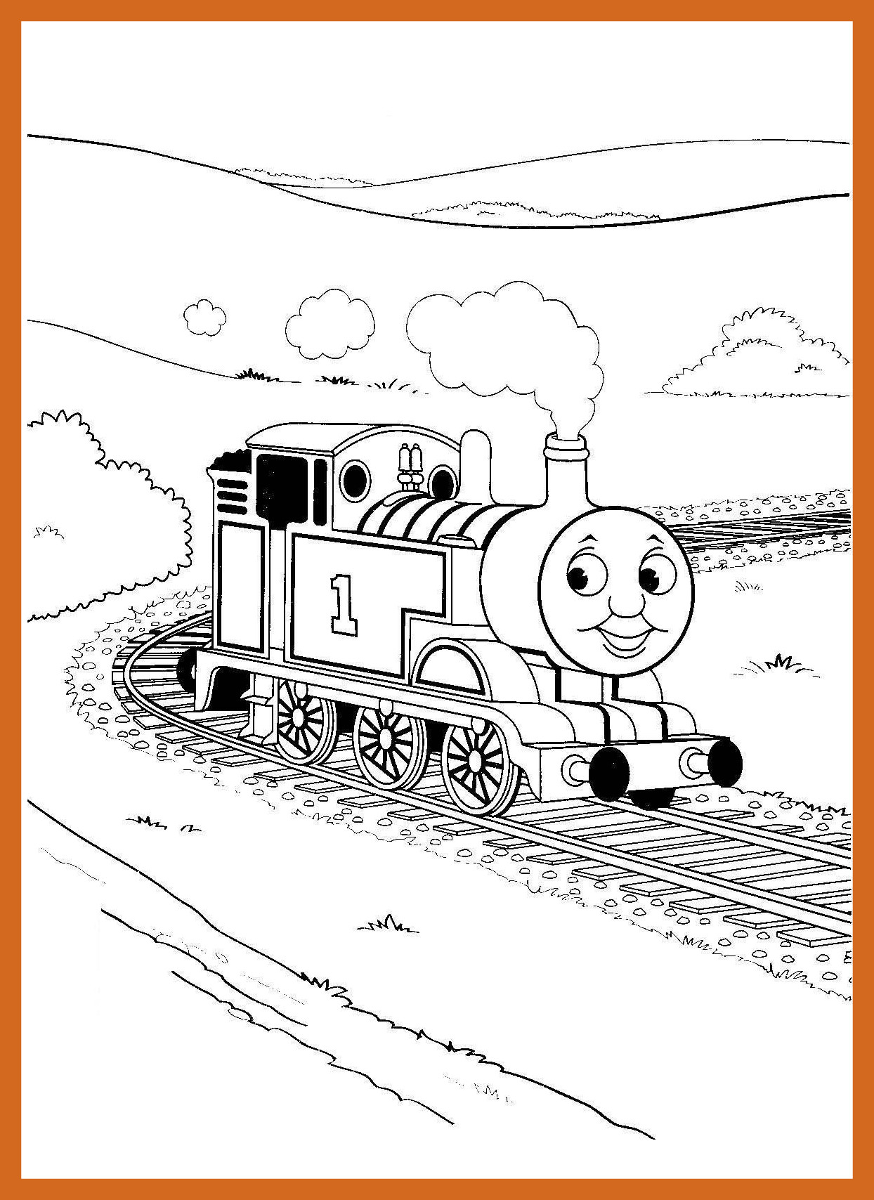 Train Car Coloring Pages