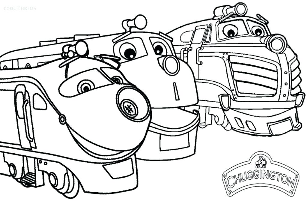 Train Coloring Pages