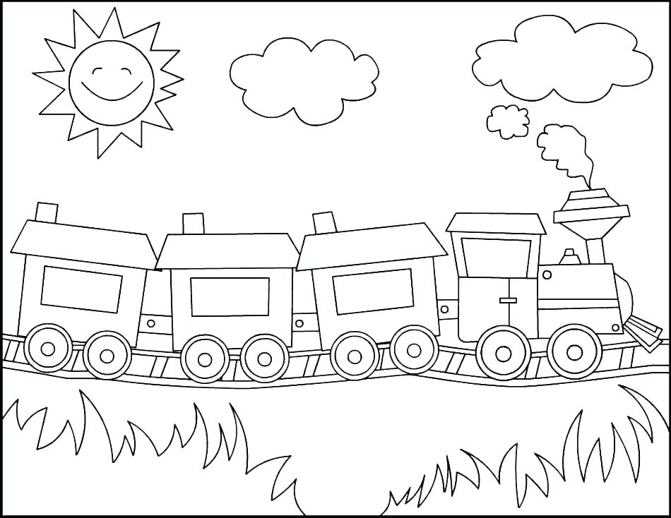 950x734 Trains Coloring Pages Polar Express Train Coloring Pages Coloring