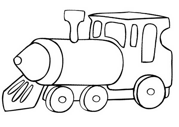 600x425 Train Coloring Pages