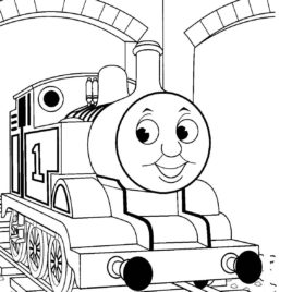 268x268 Preschool Train Page To Color 003 Coloring Pages Trains