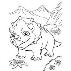 230x230 Top 10 Free Printable Dinosaur Train Coloring Pages Online