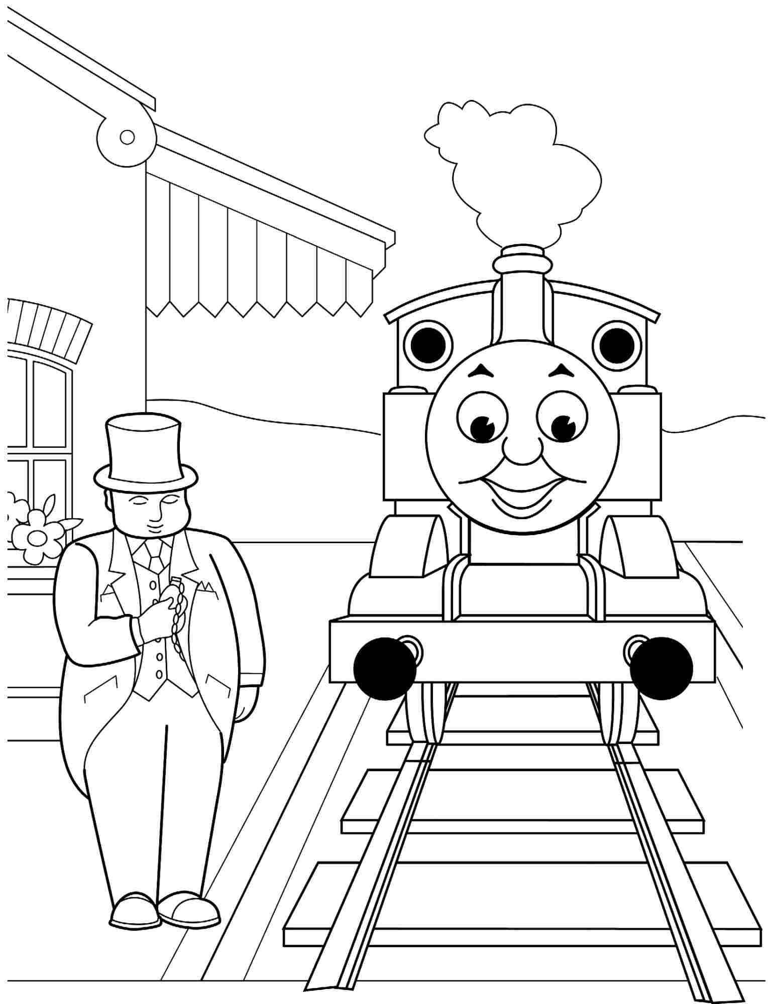 1535x2000 Wonderful Simple Train Coloring Page Pages For Toddlers Realistic