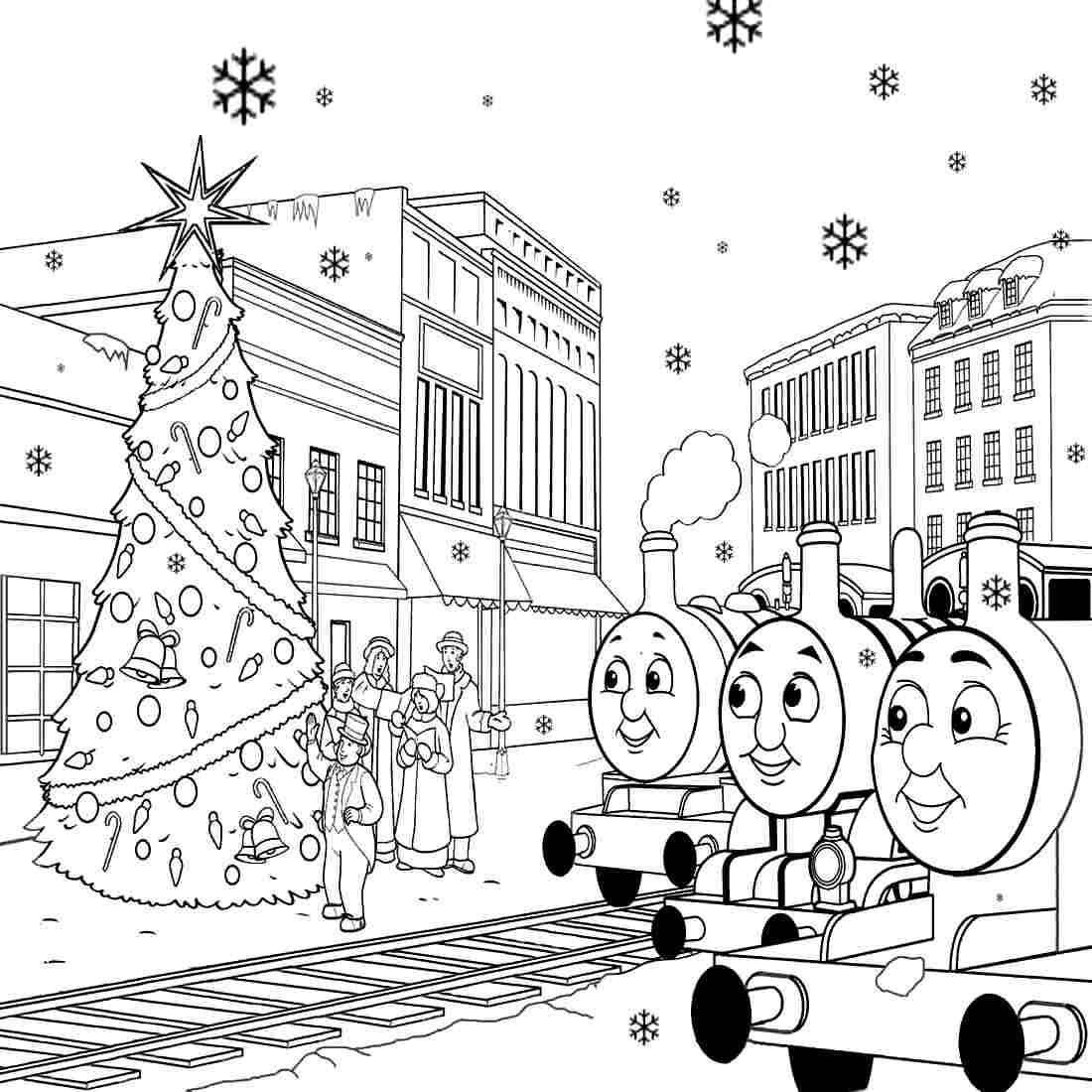 1100x1100 Thomas The Train Coloring Pages To Print Free For Toddlers
