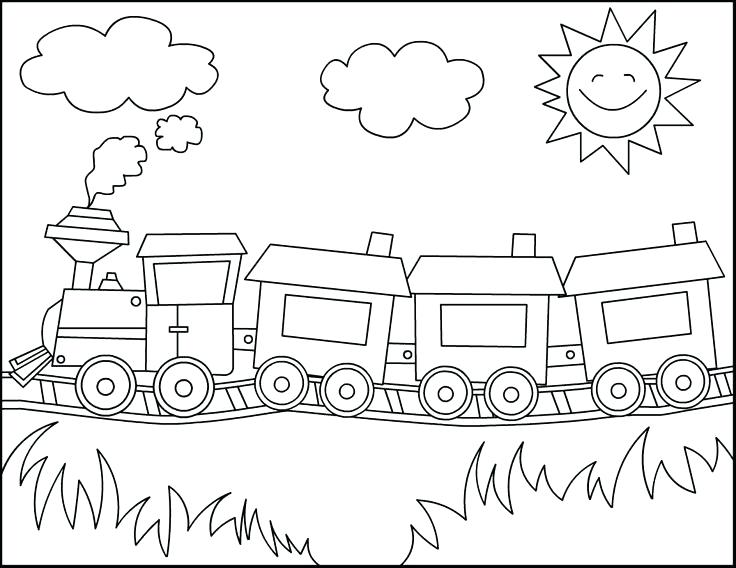736x568 Coloring Pages For Toddlers Coloring For Toddlers Train Coloring