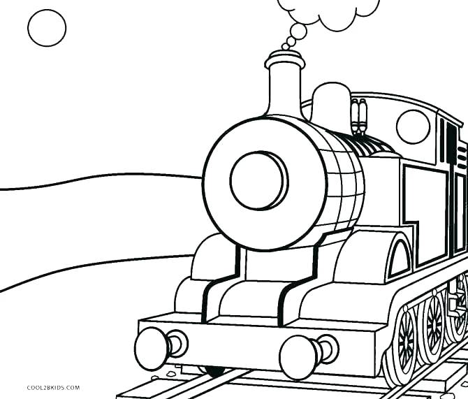 670x571 Train Engine Coloring Page Locomotive Train Car 2 Thomas The Train
