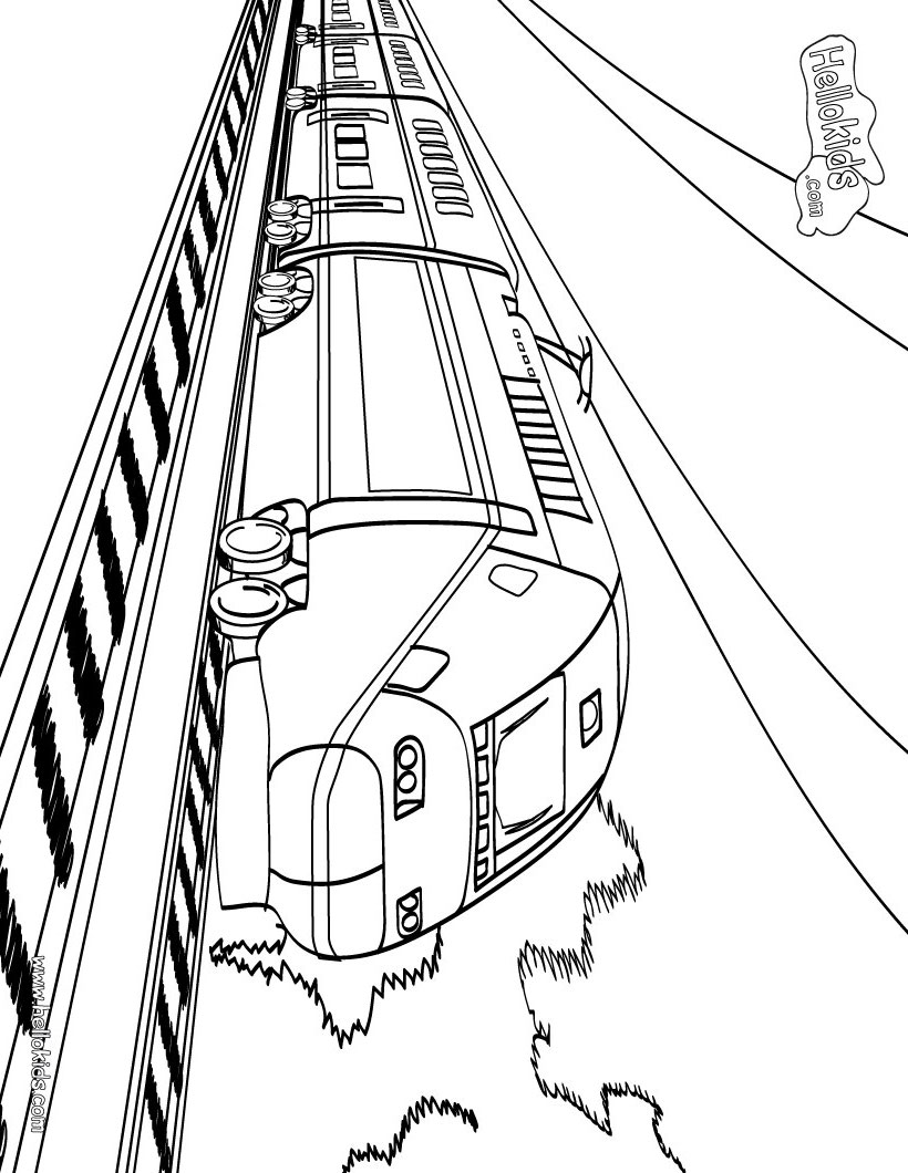 820x1060 Train Station Coloring Pages Online Coloring