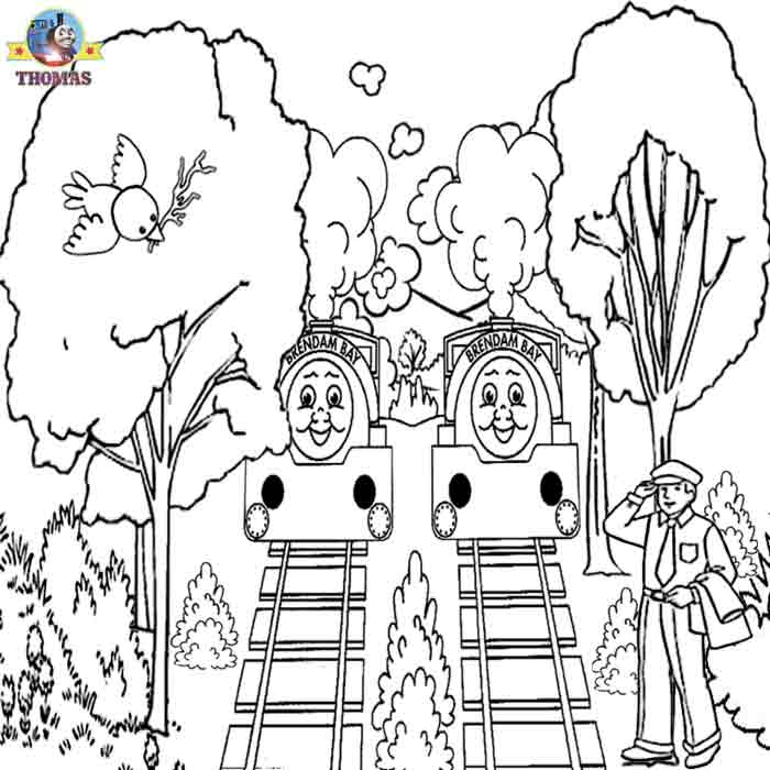 700x700 Kids Free Online Coloring Pages Thomas Train Printable Pictures