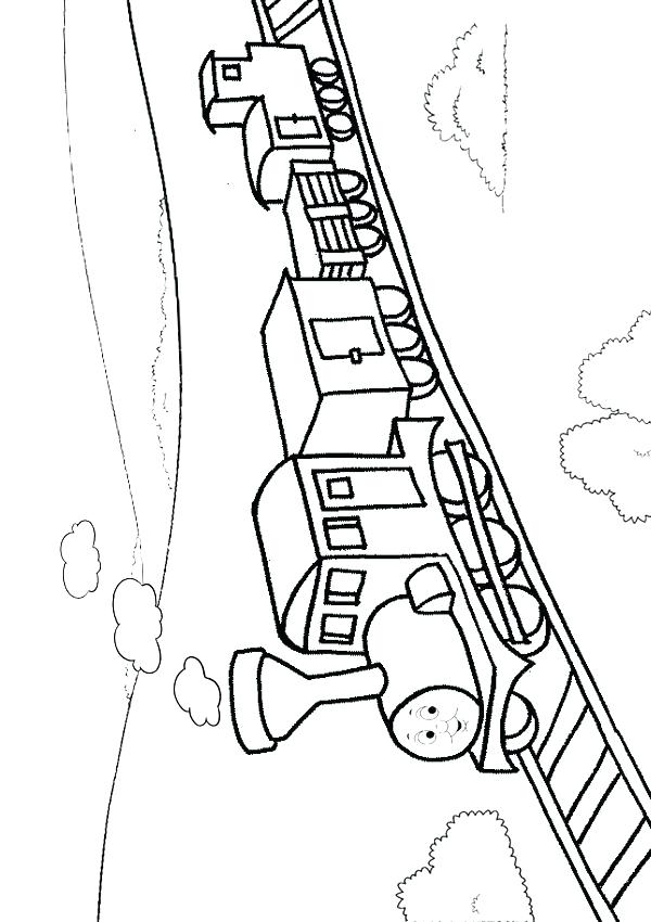 600x850 Train Track Coloring Page Track Field Coloring Pages Track