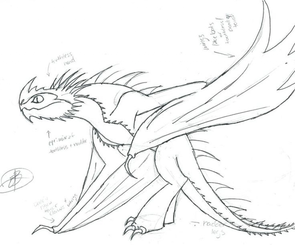 Train Your Dragon Coloring Pages