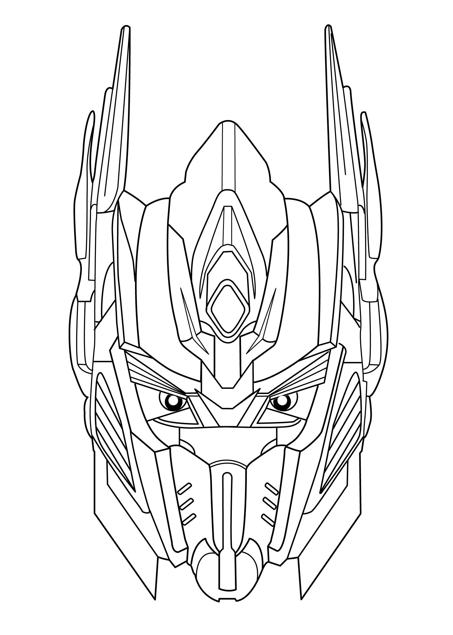 1483x2079 Transformers Coloring Pages For Kids Free Printable Fun