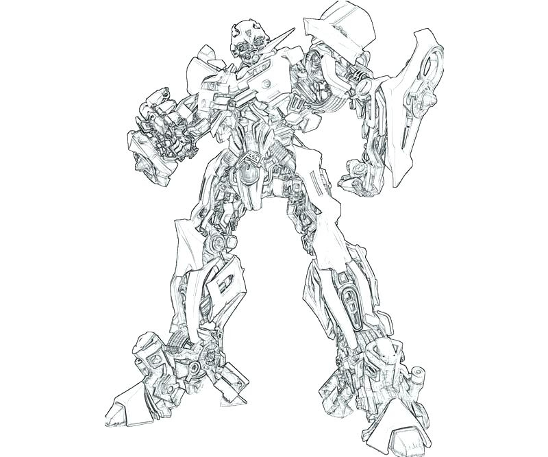 800x667 Bumblebee Transformer Coloring Page Transformers Coloring Pages X