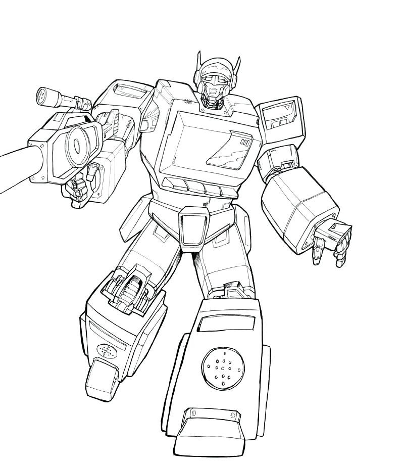 800x912 Transformer Coloring Page Coloring Pages Transformers Coloring