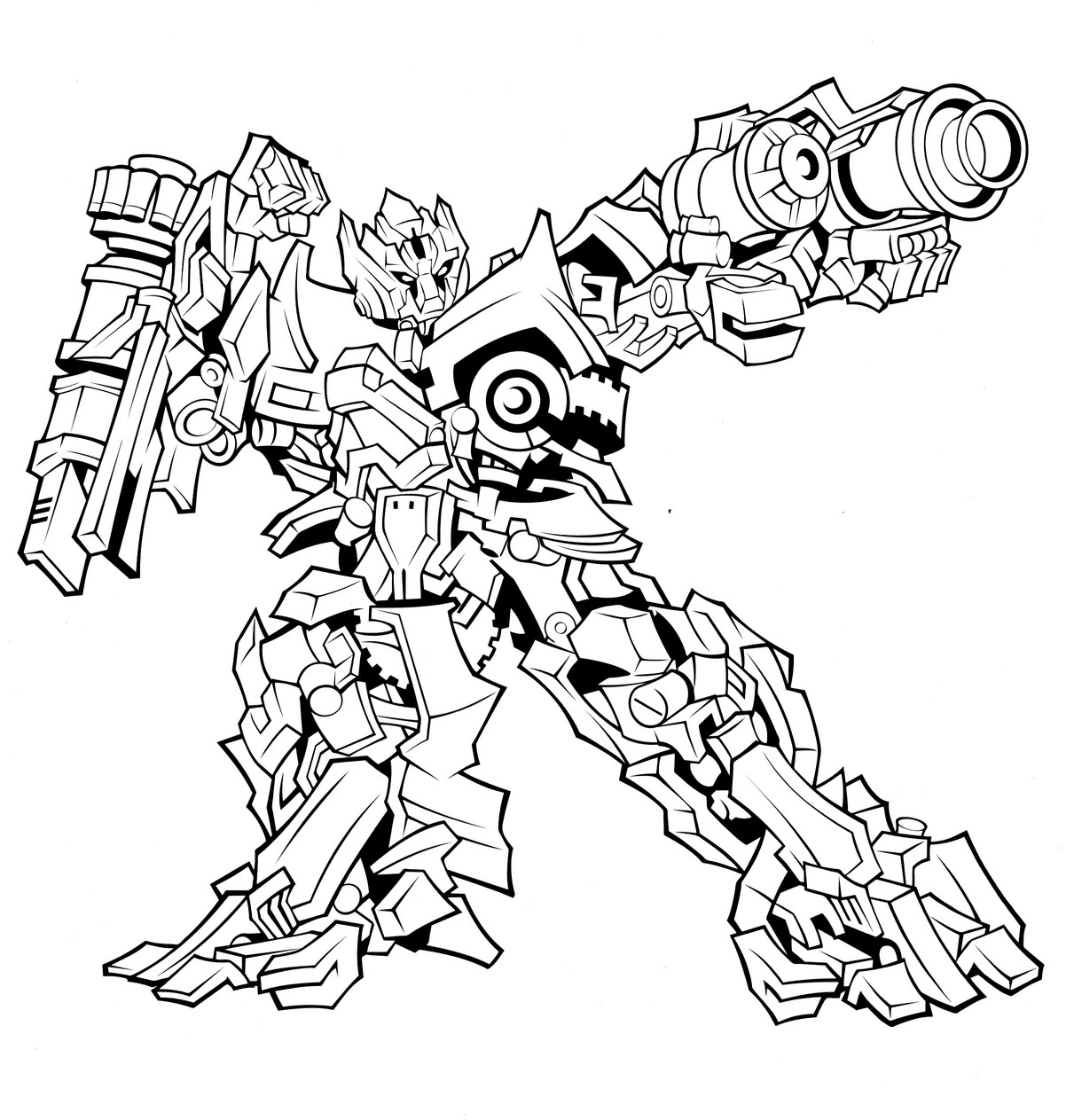 1211x1263 Free Printable Transformers Coloring Pages For Kids