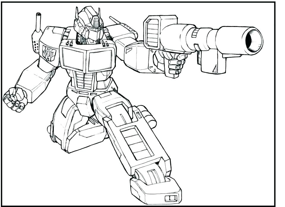 960x699 Transformer Coloring Pages Free Transformers Coloring Pages