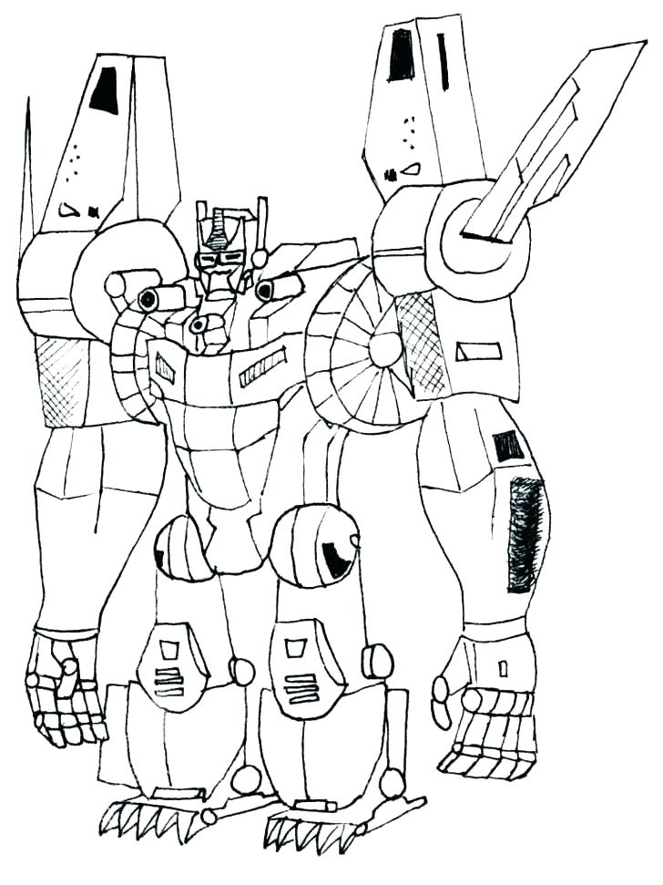 728x971 Transformers Coloring Pages Starscream Professional
