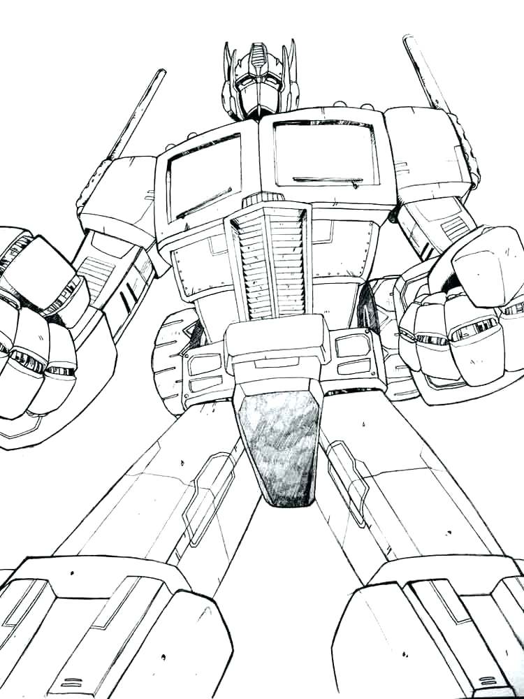 750x1000 Outline Transformers Coloring Page Pages And Drawing Adult 2 Cool