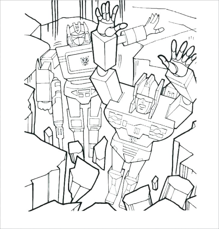 728x761 Prime Bazooka Of Transformers Coloring Page Download Prime Bazooka
