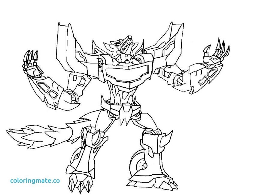 869x652 Rescue Bots Coloring Pages To Print New Boulder Dinobots Heatwave