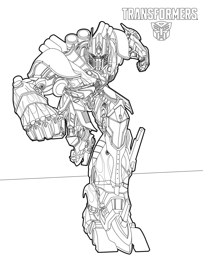 820x1060 Transformers Dinobot Coloring Page
