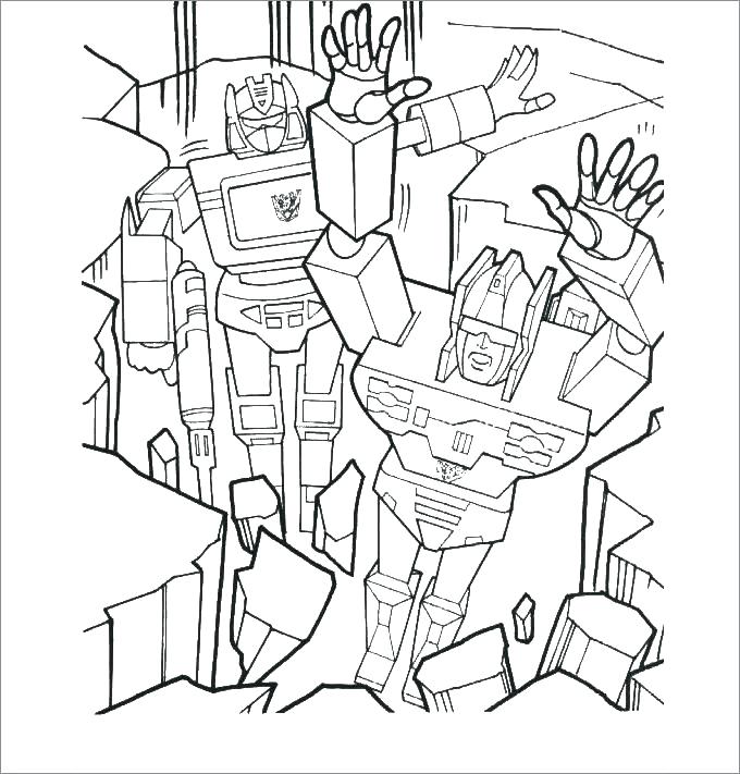680x711 Transformers Grimlock Coloring Pages Transformer Coloring Pages