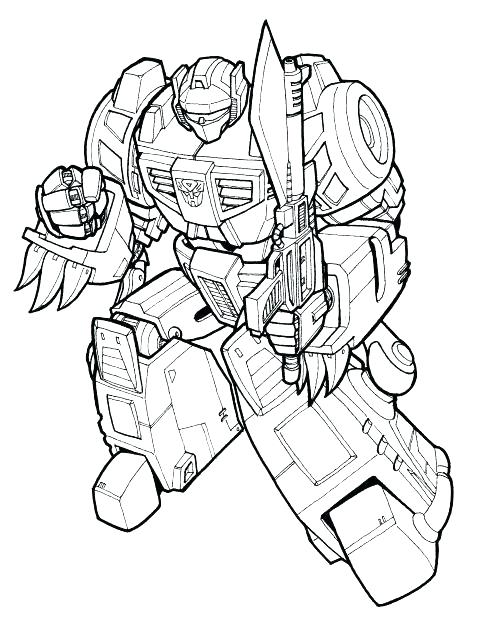 479x630 Transformers Grimlock Coloring Pages Warrior Coloring Page More