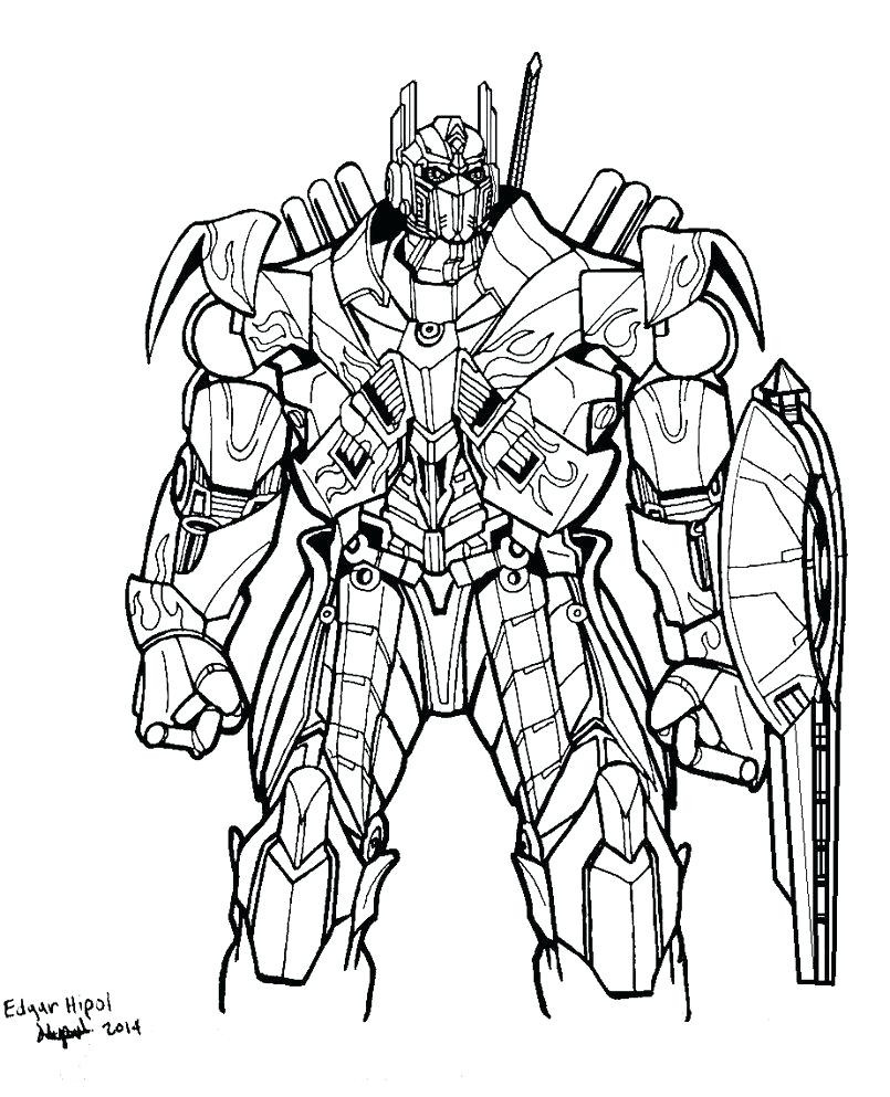 805x993 Grimlock And Optimus Prime Coloring Page Nyomtat Crafts