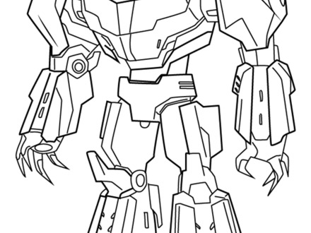 440x330 Grimlock Coloring Pages Hellokidscom, Grimlock Coloring Page