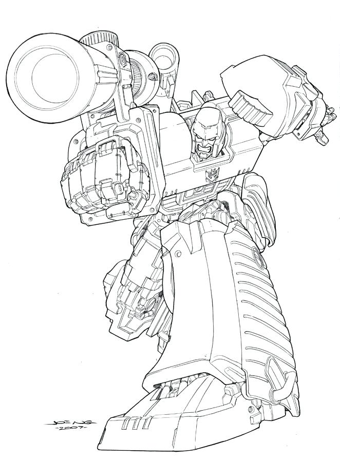 662x900 Megatron Coloring Pages Transformers Coloring Page Optimus Prime