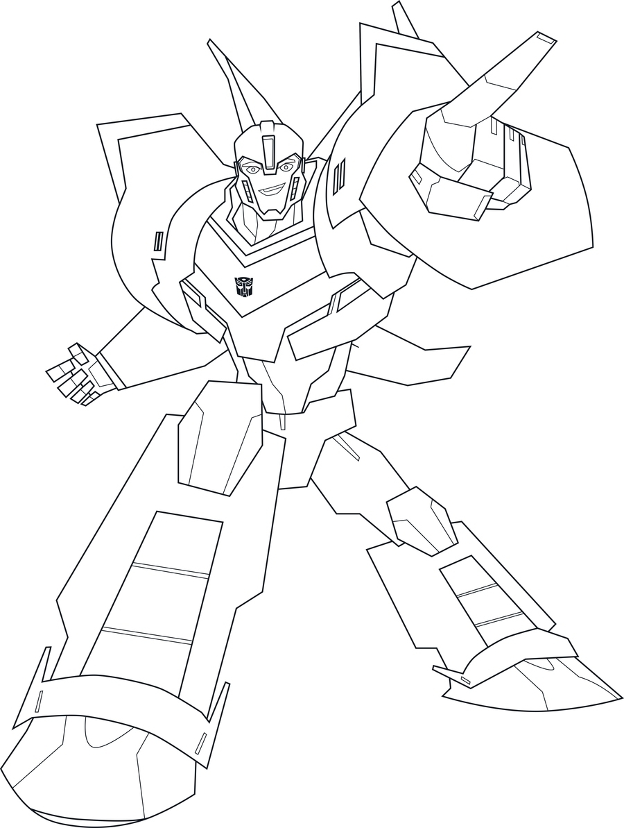 Transformers Printable Coloring Pages