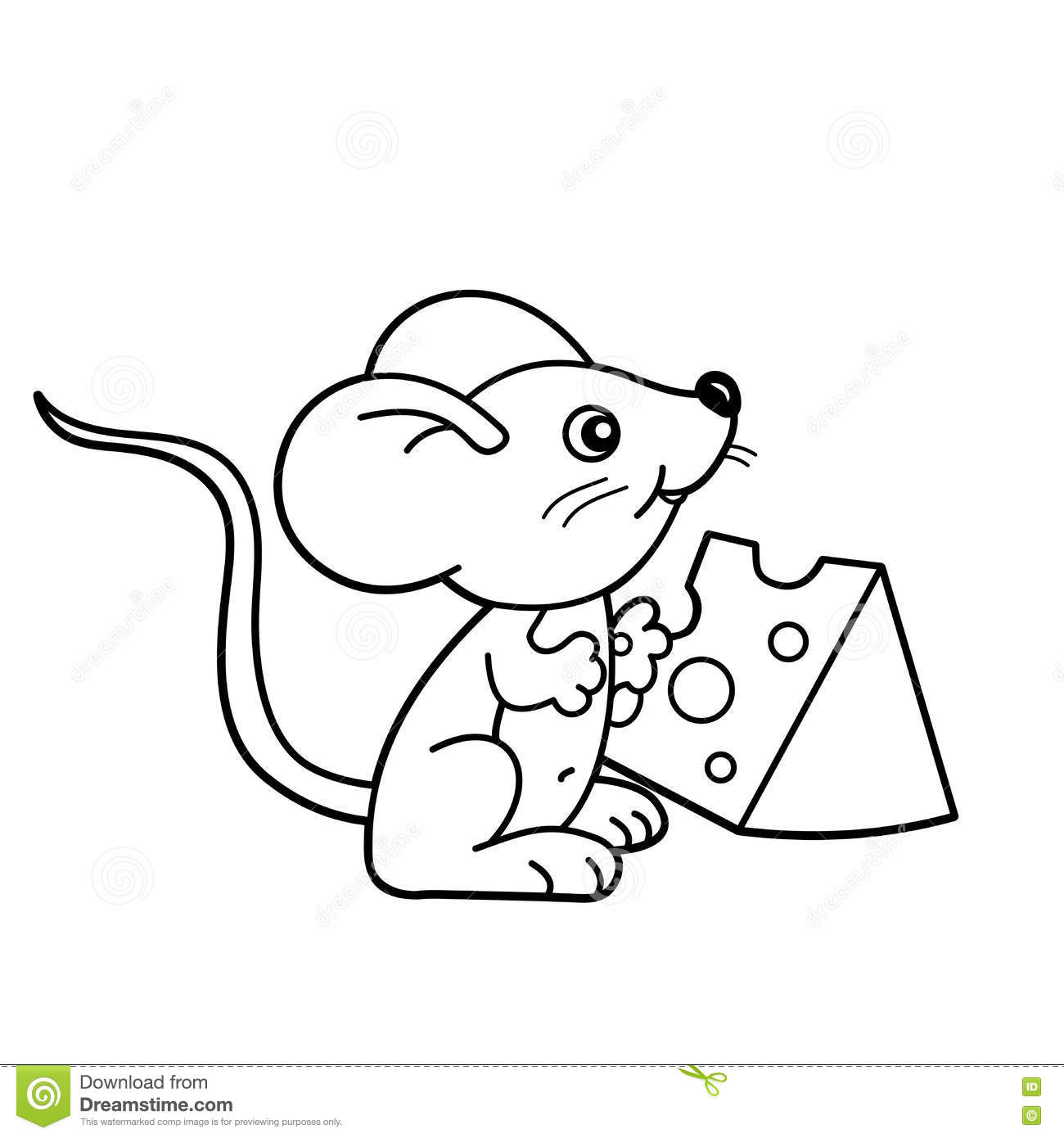 1300x1390 Little Mouse Drawing