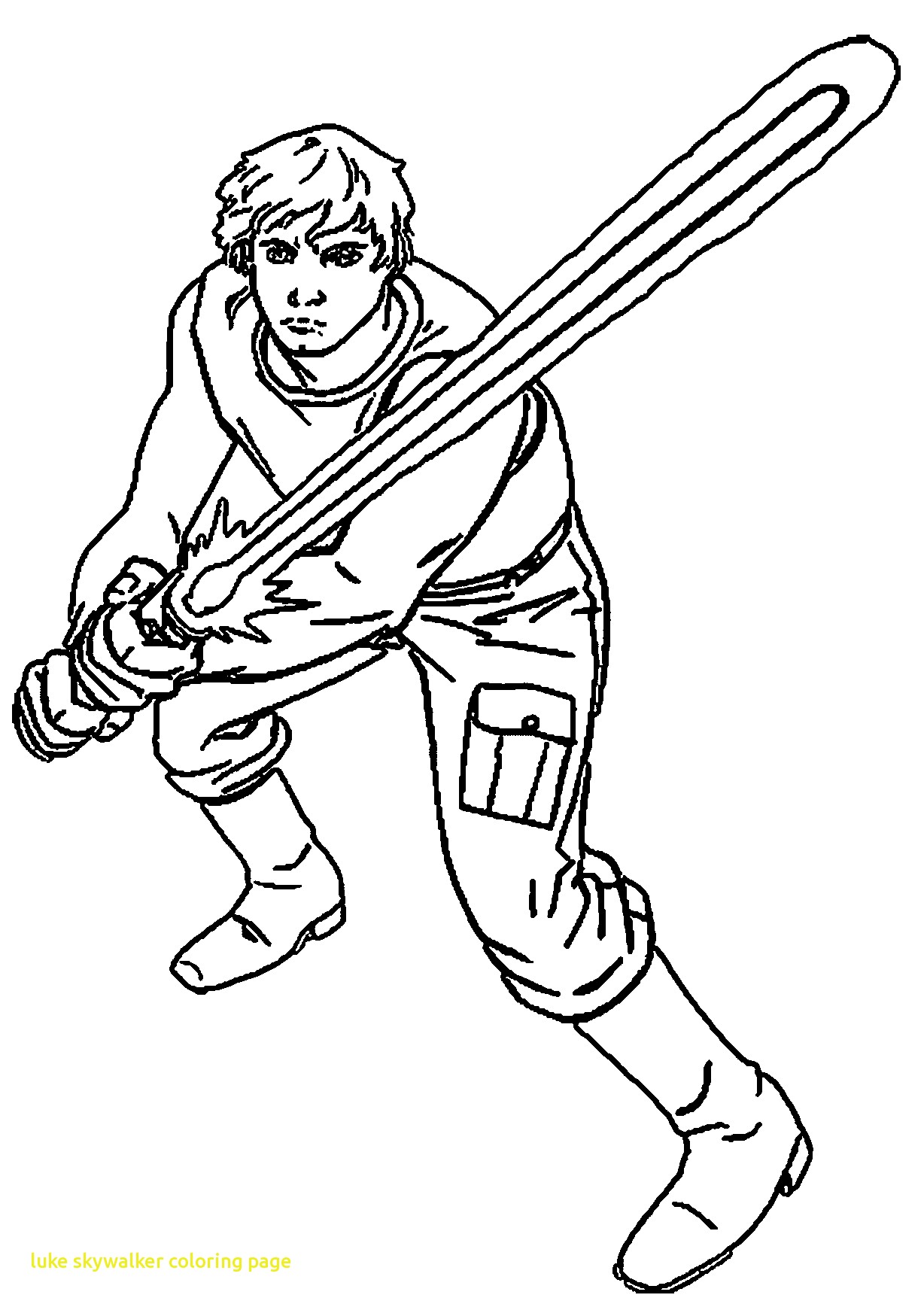 1228x1733 Luke Skywalker Clipart Colouring Page 3683619