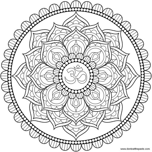 512x512 Pin By Jessica Brainard On Art Mandala, Lotus And Om