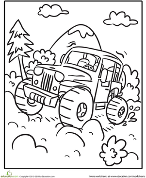 301x366 Off Road Vehicle Worksheet