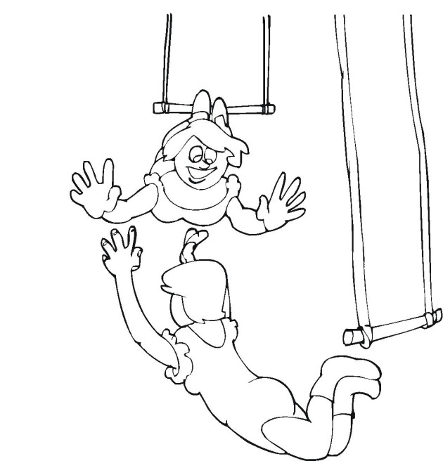 630x656 Free Circus Coloring Pages