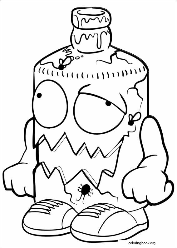 567x794 The Trash Pack Coloring Page (015) @