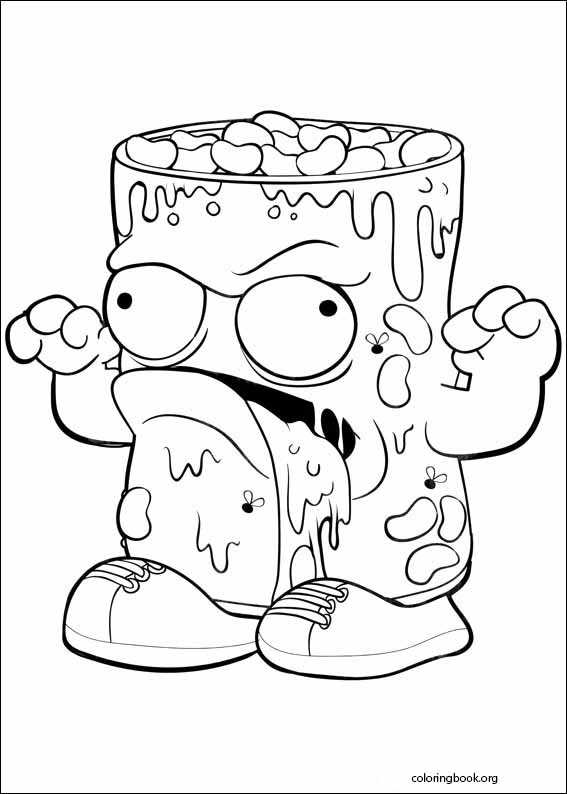 567x794 The Trash Pack Coloring Page (019) @