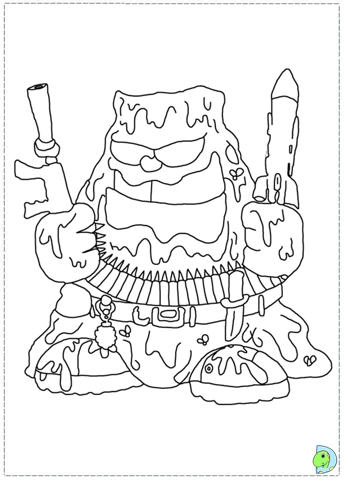 691x960 Trash Pack Coloring Pages Printable Trashinator