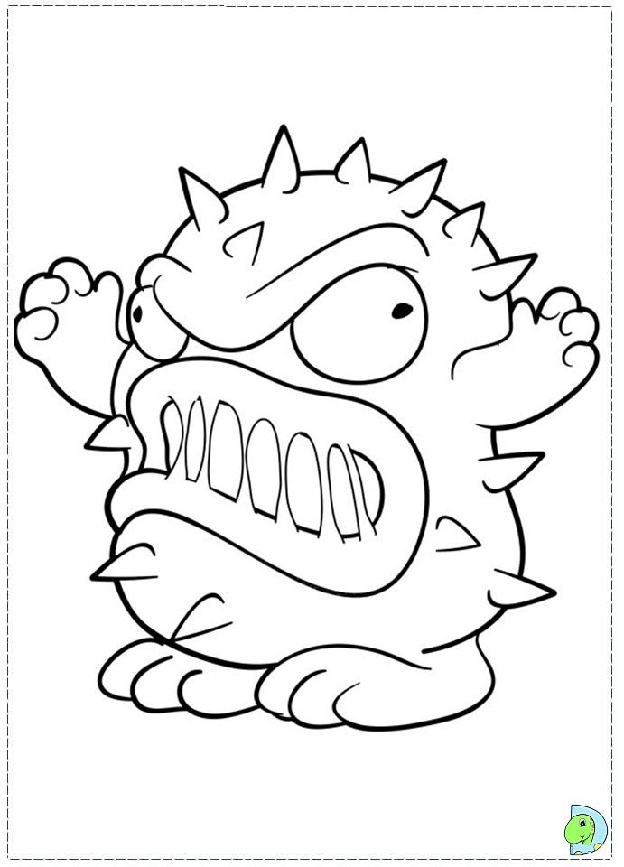 691x960 Free Coloring Pages Of Trash Pack Uft Ajs 6th Birthday