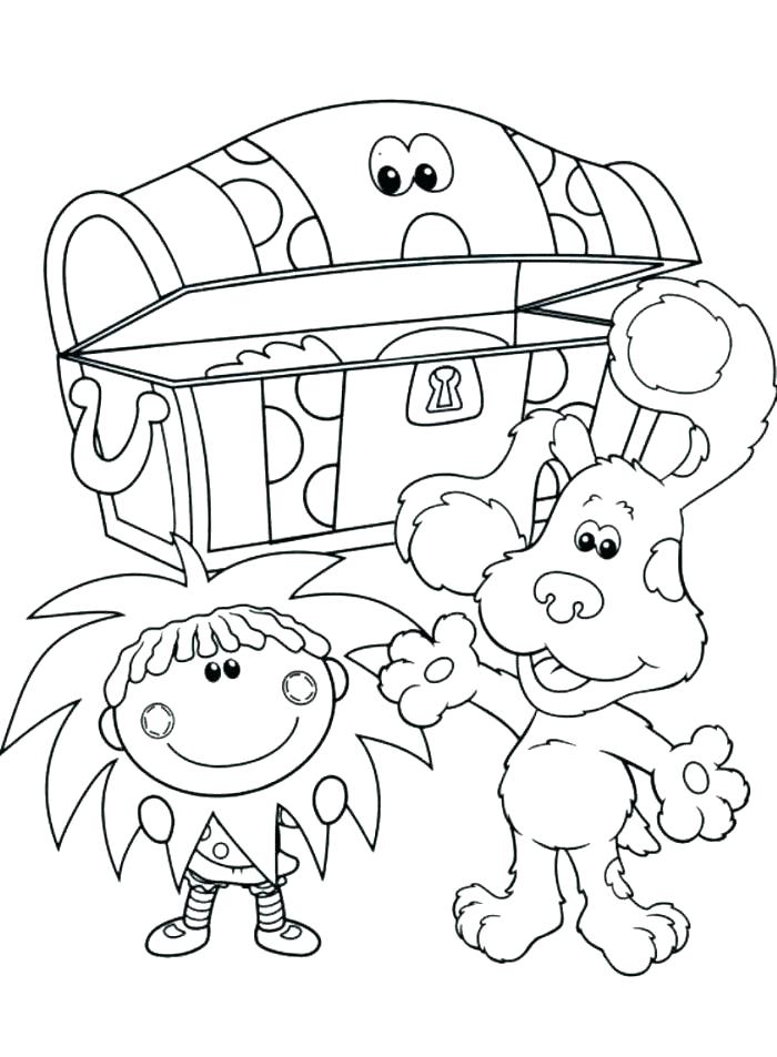 700x953 Blues Clues Coloring Page Blues Clues Coloring Page Blues Clues