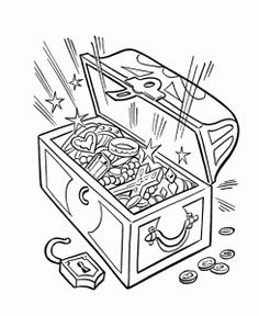 236x288 Treasure Chest Pictures To Print And Color Images Of How To Draw