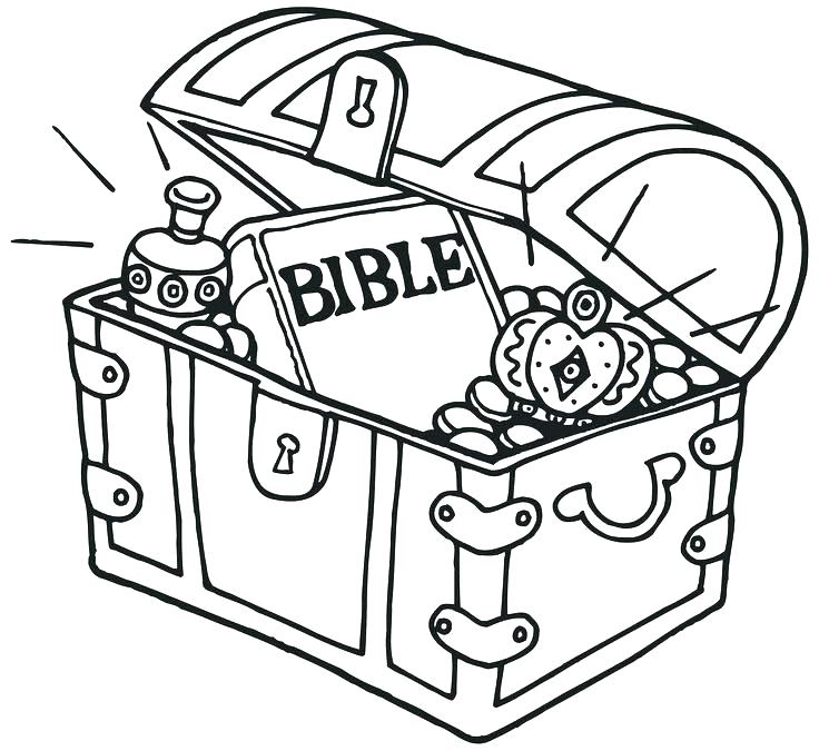 736x675 Treasure Chest Coloring Pages Print Dragon Guarding Page National