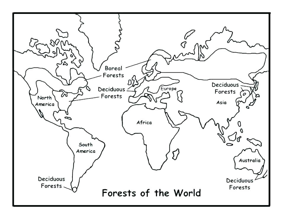 960x741 North America Map Coloring Page Pirate Map Coloring Page Fake