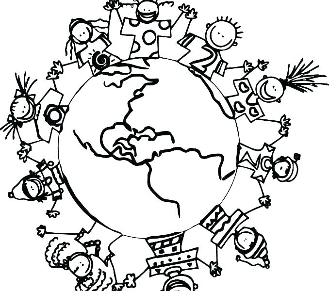 678x600 Treasure Map Coloring Sheet
