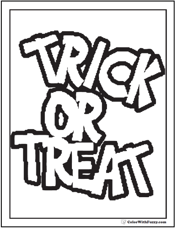 590x762 Halloween Printable Coloring Pages Customizable Pdf