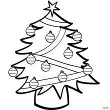 Tree Christmas Coloring Pages