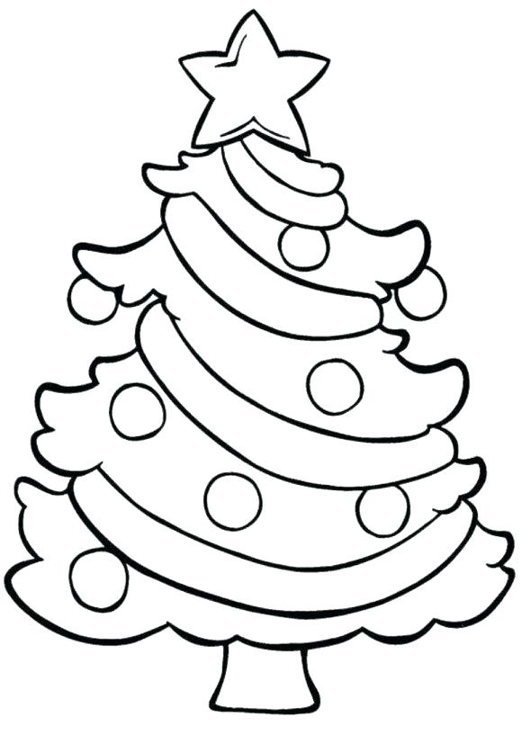 580x817 Easy Christmas Coloring Pages Easy Coloring Pages Coloring